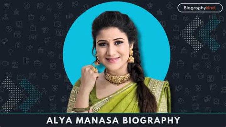 Alya Manasa- Net Worth, Age, Height, Husband, Career