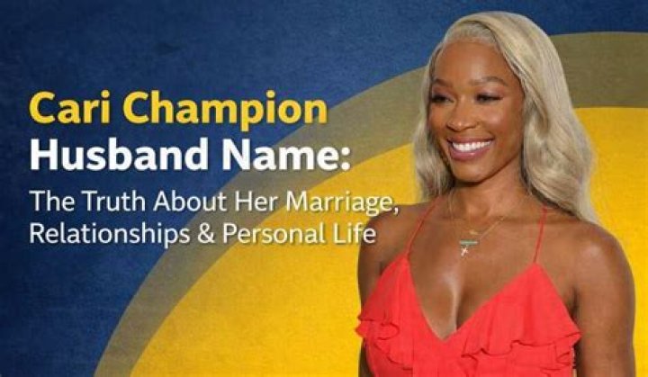 Cari Champion | Husband And Married Life